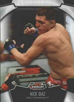2012 Finest UFC - Refractors #26 Nick Diaz Front
