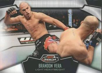 2012 Finest UFC - Refractors #37 Brandon Vera Front