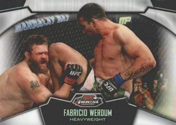 2012 Finest UFC - Refractors #40 Fabricio Werdum Front
