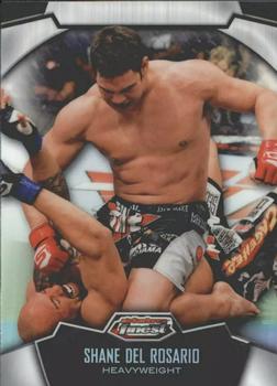 2012 Finest UFC - Refractors #46 Shane Del Rosario Front