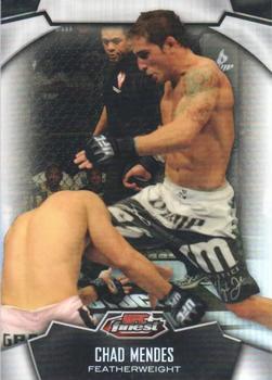 2012 Finest UFC - Refractors #61 Chad Mendes Front