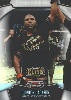 2012 Finest UFC - Refractors #64 Quinton Jackson Front