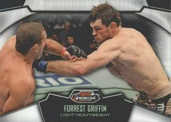 2012 Finest UFC - Refractors #71 Forrest Griffin Front