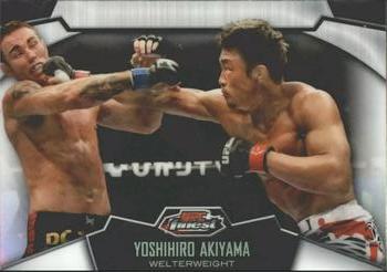 2012 Finest UFC - Refractors #73 Yoshihiro Akiyama Front