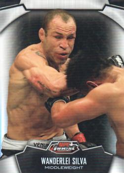 2012 Finest UFC - Refractors #79 Wanderlei Silva Front