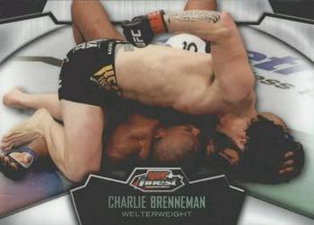 2012 Finest UFC - Refractors #86 Charlie Brenneman Front