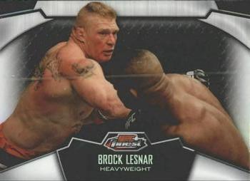 2012 Finest UFC - Refractors #98 Brock Lesnar Front