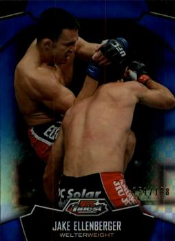 2012 Finest UFC - X-Fractors #6 Jake Ellenberger Front