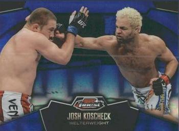 2012 Finest UFC - X-Fractors #19 Josh Koscheck Front