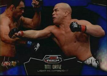 2012 Finest UFC - X-Fractors #75 Tito Ortiz Front