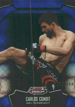 2012 Finest UFC - X-Fractors #94 Carlos Condit Front
