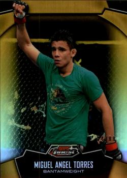 2012 Finest UFC - Refractors Gold #21 Miguel Angel Torres Front