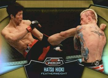 2012 Finest UFC - Refractors Gold #67 Hatsu Hioki Front