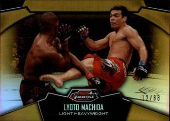 2012 Finest UFC - Refractors Gold #80 Lyoto Machida Front