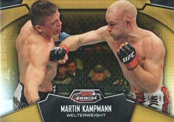 2012 Finest UFC - Refractors Gold #96 Martin Kampmann Front