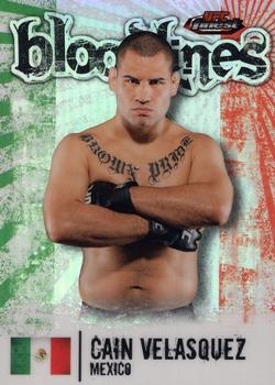 2012 Finest UFC - Bloodlines #BL-CV Cain Velasquez Front
