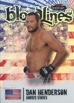 2012 Finest UFC - Bloodlines #BL-DH Dan Henderson Front