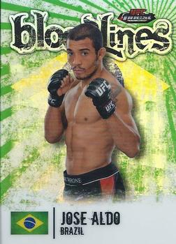 2012 Finest UFC - Bloodlines #BL-JA Jose Aldo Front
