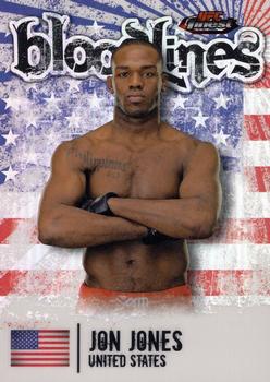 2012 Finest UFC - Bloodlines #BL-JJ Jon Jones Front