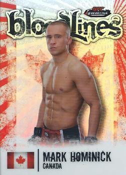 2012 Finest UFC - Bloodlines #BL-MHO Mark Hominick Front