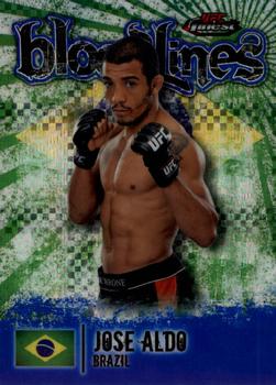 2012 Finest UFC - Bloodlines X-Fractors #BL-JA Jose Aldo Front