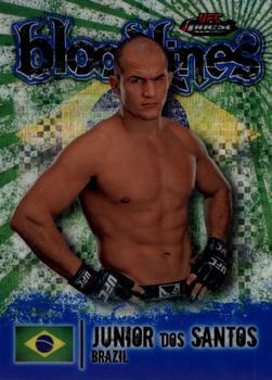 2012 Finest UFC - Bloodlines X-Fractors #BL-JDS Junior dos Santos Front