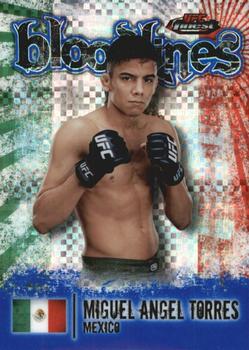 2012 Finest UFC - Bloodlines X-Fractors #BL-MT Miguel Angel Torres Front