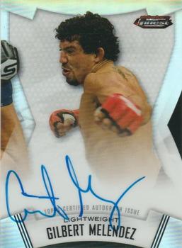 2012 Finest UFC - Autographs #A-GME Gilbert Melendez Front