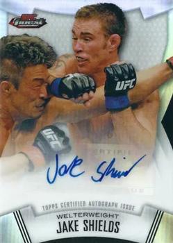 2012 Finest UFC - Autographs #A-JS Jake Shields Front