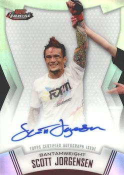 2012 Finest UFC - Autographs #A-SJ Scott Jorgensen Front