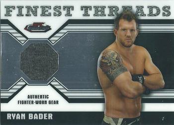 2011 Finest UFC - Finest Threads Fighter Relics #R-RB Ryan Bader Front