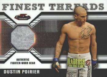 2011 Finest UFC - Finest Threads Fighter Relics #R-DP Dustin Poirier Front