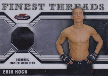 2011 Finest UFC - Finest Threads Fighter Relics #R-EK Erik Koch Front