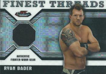 2011 Finest UFC - Finest Threads Fighter Relics X-Fractors #R-RB Ryan Bader Front