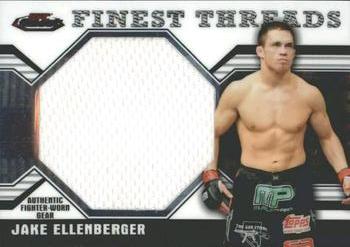 2011 Finest UFC - Finest Threads Jumbo Fighter Relics #JR-JE Jake Ellenberger Front