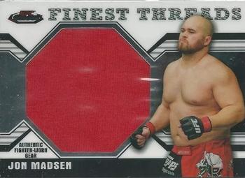 2011 Finest UFC - Finest Threads Jumbo Fighter Relics #JR-JMA Jon Madsen Front