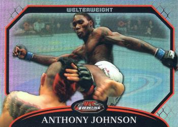 2011 Finest UFC - Refractors #6 Anthony Johnson Front