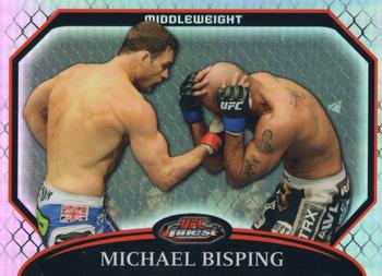 2011 Finest UFC - Refractors #18 Michael Bisping Front