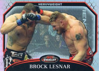 2011 Finest UFC - Refractors #56 Brock Lesnar Front