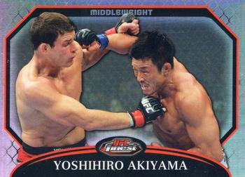2011 Finest UFC - Refractors #87 Yoshihiro Akiyama Front