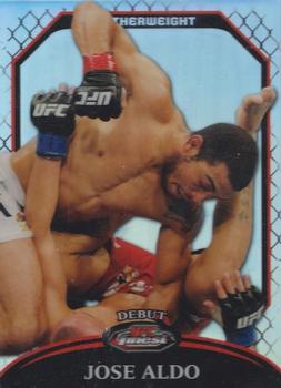 2011 Finest UFC - Refractors #95 Jose Aldo Front