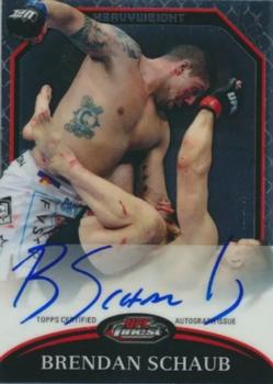 2011 Finest UFC - Autographs #A-BS Brendan Schaub Front