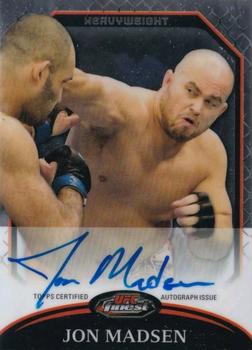 2011 Finest UFC - Autographs #A-JMA Jon Madsen Front