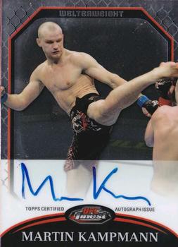 2011 Finest UFC - Autographs #A-MK Martin Kampmann Front