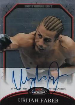 2011 Finest UFC - Autographs #A-UF Urijah Faber Front