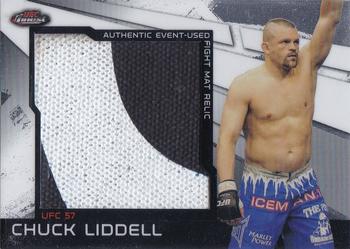 2011 Finest UFC - Jumbo Fight Mat Relics #MR-CLI Chuck Liddell Front