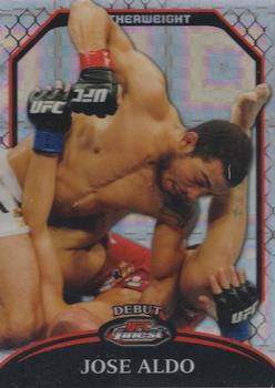 2011 Finest UFC - X-Fractors #95 Jose Aldo Front