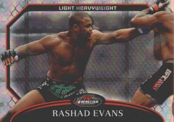 2011 Finest UFC - X-Fractors #91 Rashad Evans Front