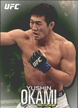 2012 Topps UFC Knockout - Green #16 Yushin Okami Front