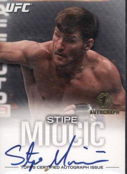 2012 Topps UFC Knockout - Autographs #FA-SM Stipe Miocic Front